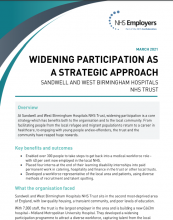 Widening Participation As A Strategic Approach: Sandwell and West Birmingham Hospitals NHS Trust